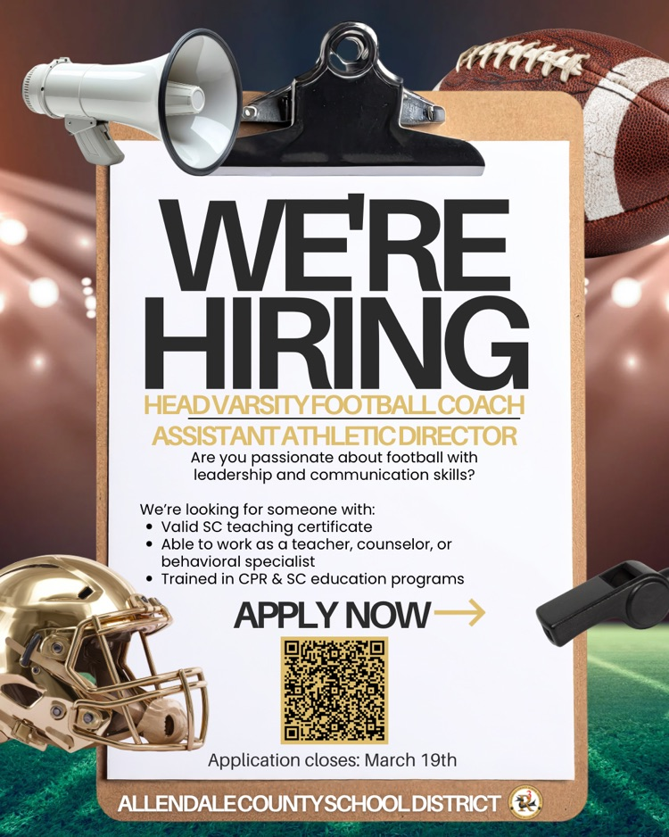 head football coach now hiring