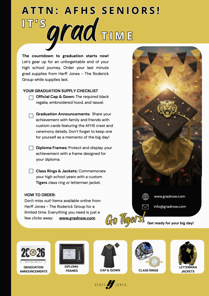 cap and gown its rgrad time