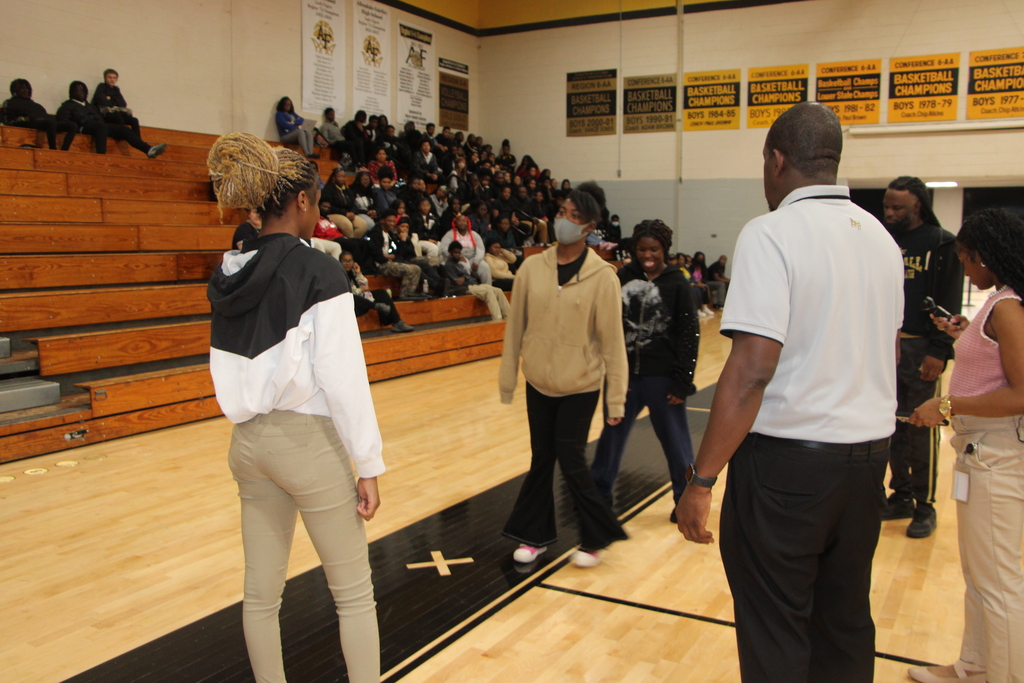 testing pep rally