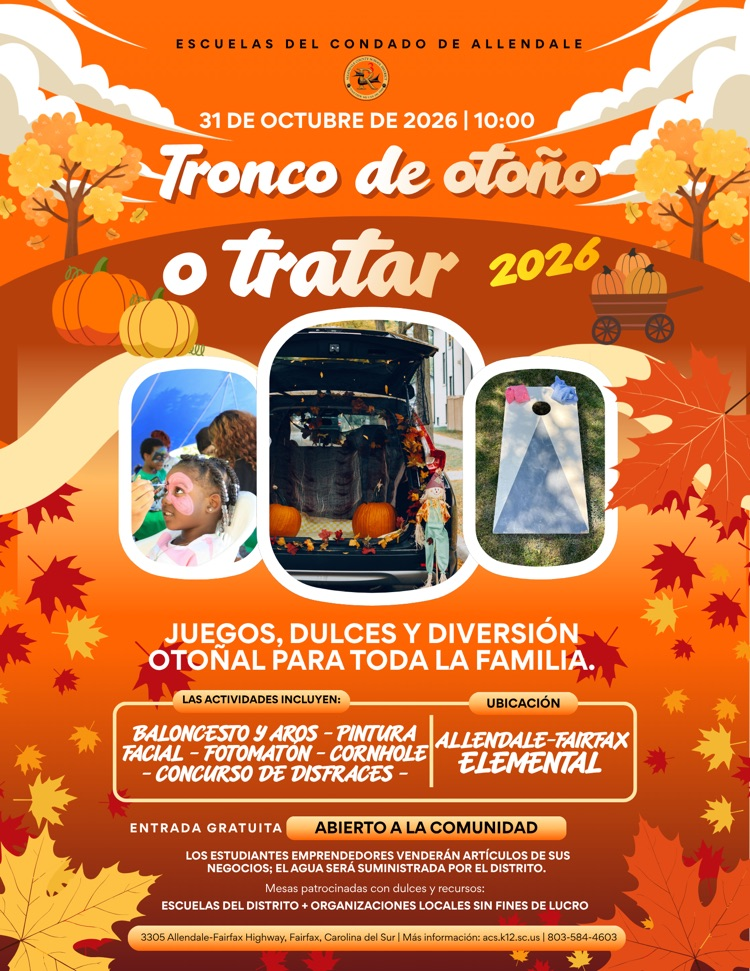 fall trunk or treat 2026 spanish