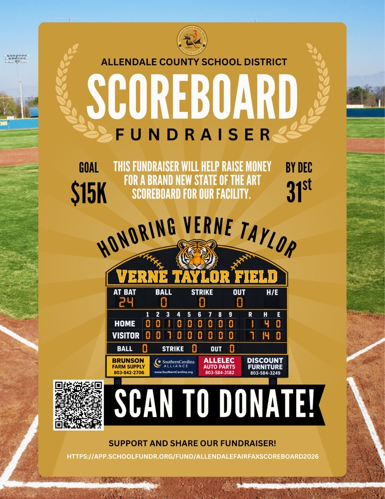 allendale county school district scoreboard scan to fonate support and share our fundraisier