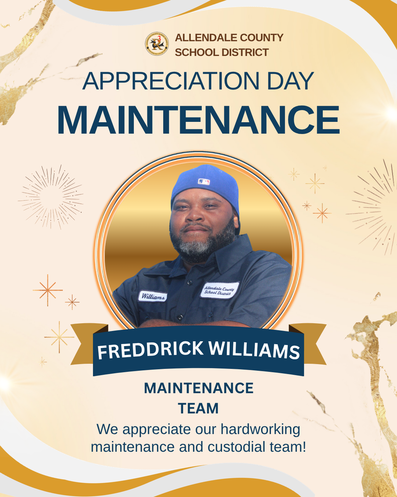 maintenance appreciation day We appreciate our hardworking maintenance and custodial team! allendale county school district maintenance team