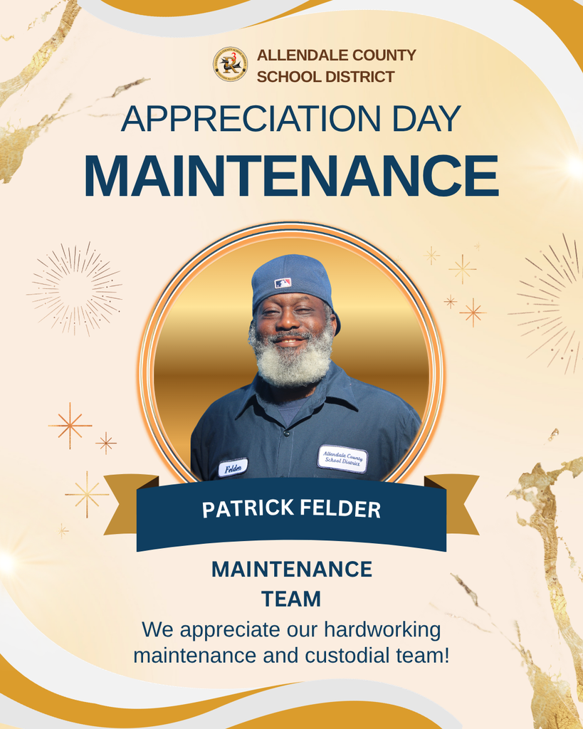 maintenance appreciation day We appreciate our hardworking maintenance and custodial team! allendale county school district maintenance team