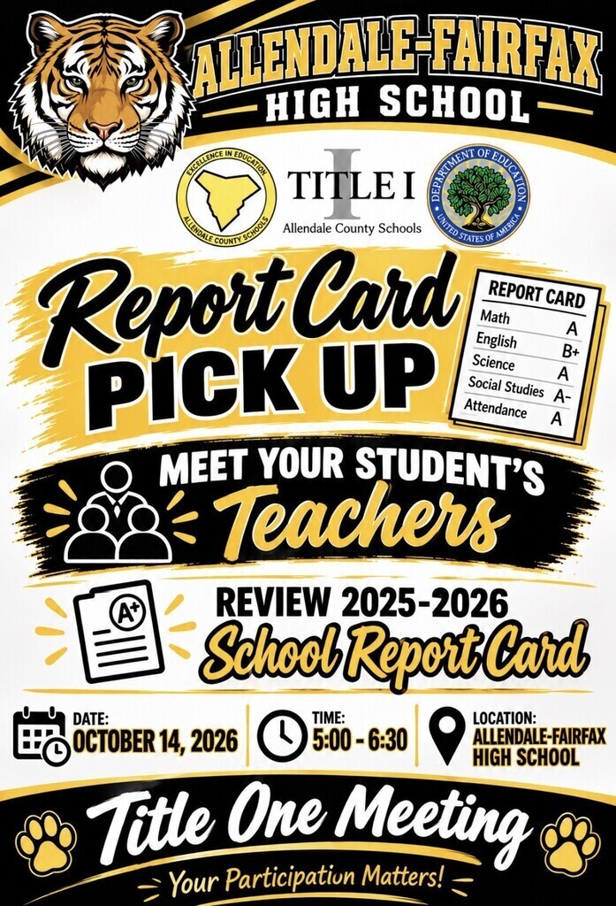 Report card pick up 