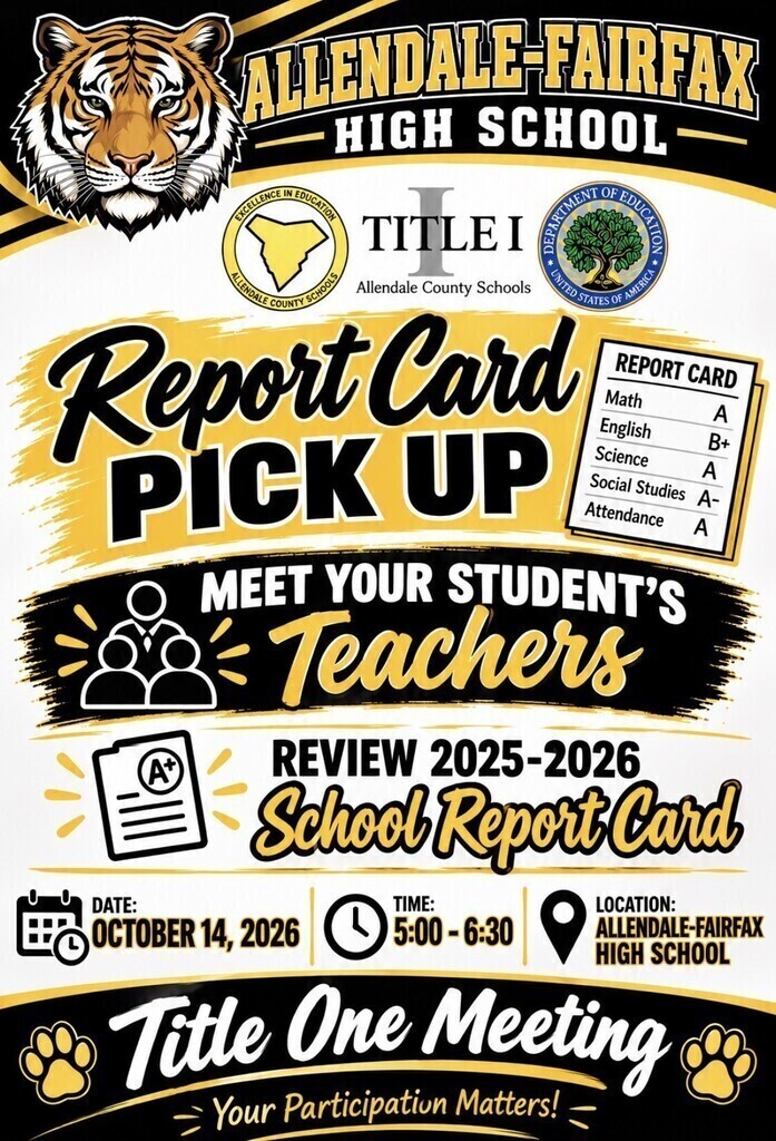 Report card pick up 