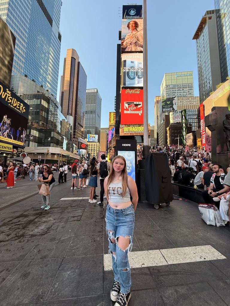 butler family in time square