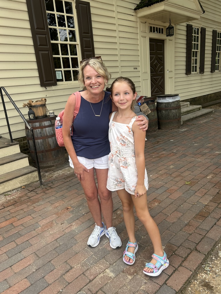 Avery with Mrs. McGeehen