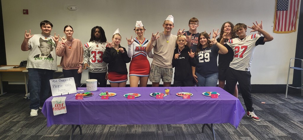 Students taking part in the activity