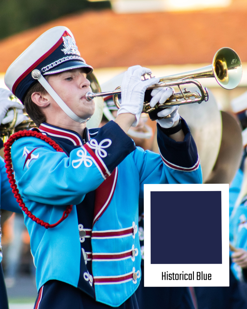 picture of bang student playing the trumpet