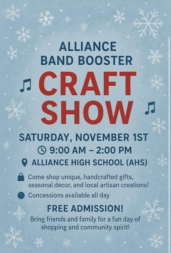craft show flyer