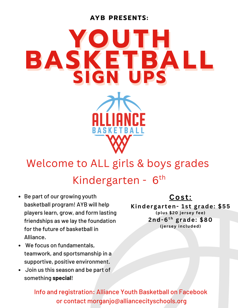 youth basketball flyer