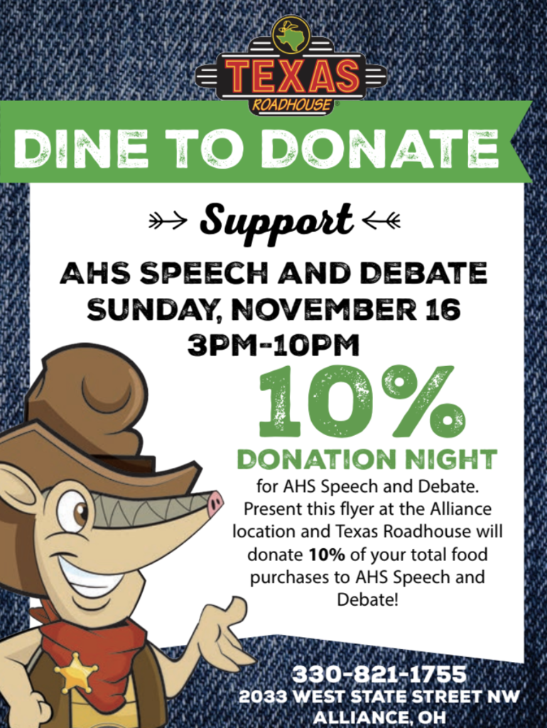 fundraiser flyer