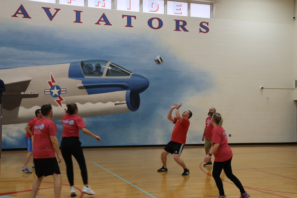 Pic of volleyball game