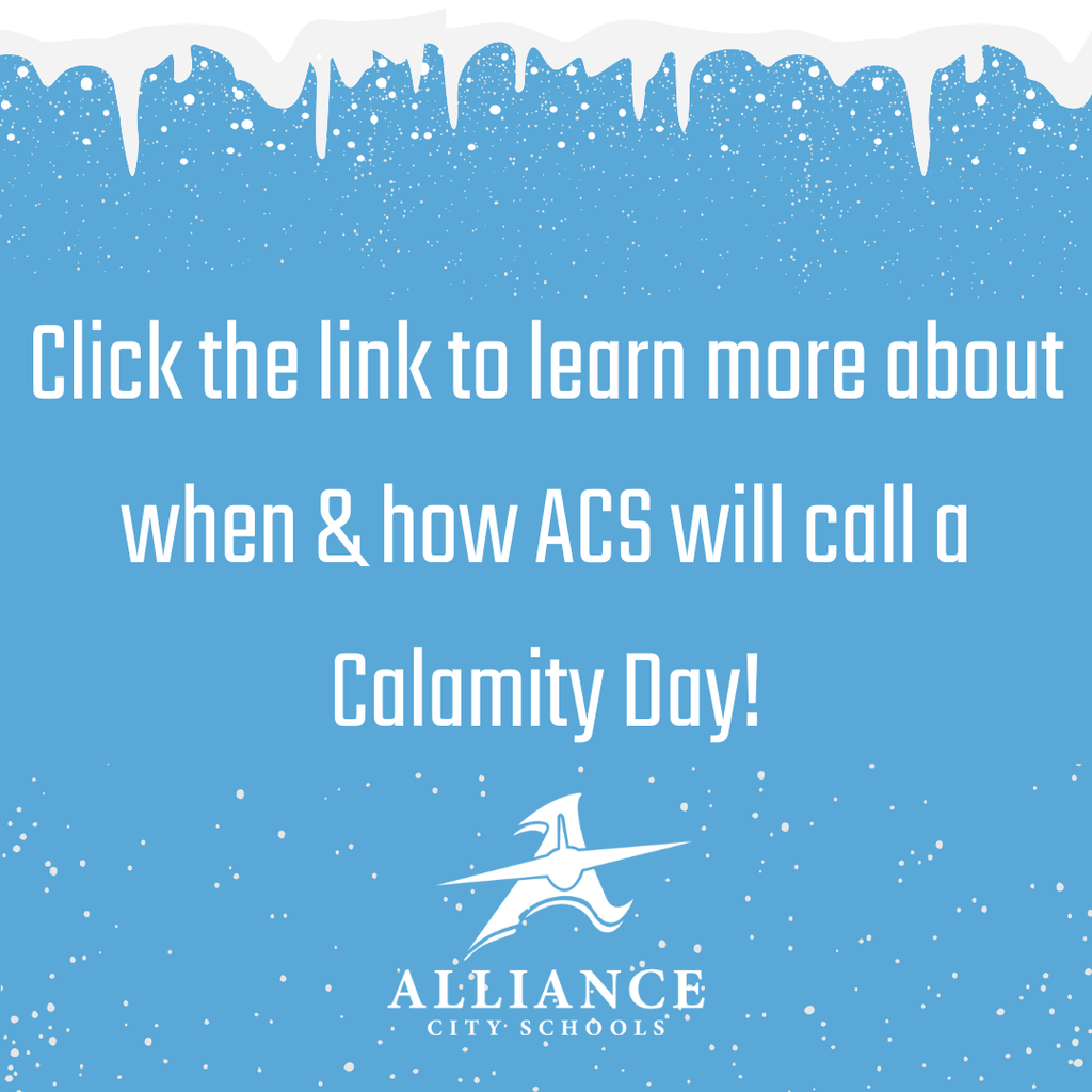 Click the link to learn more about when & how ACS will call a calamity day!