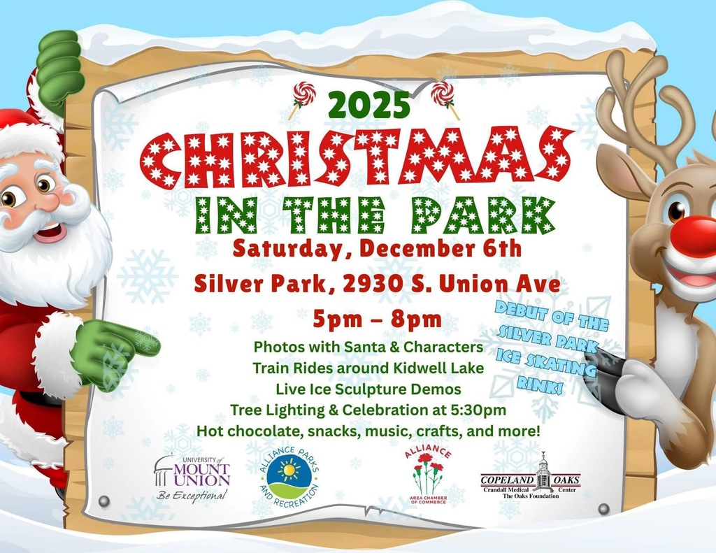 Christmas in the park flyer