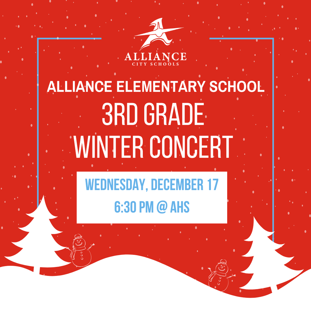 3rd grade winter concert