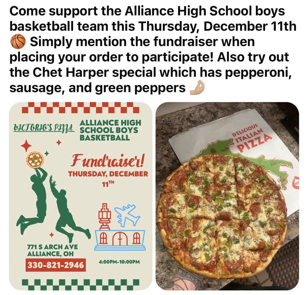 Come support the AHS boys basketball team this thursday. Simply mention the fundraiser when placing and order to participate.