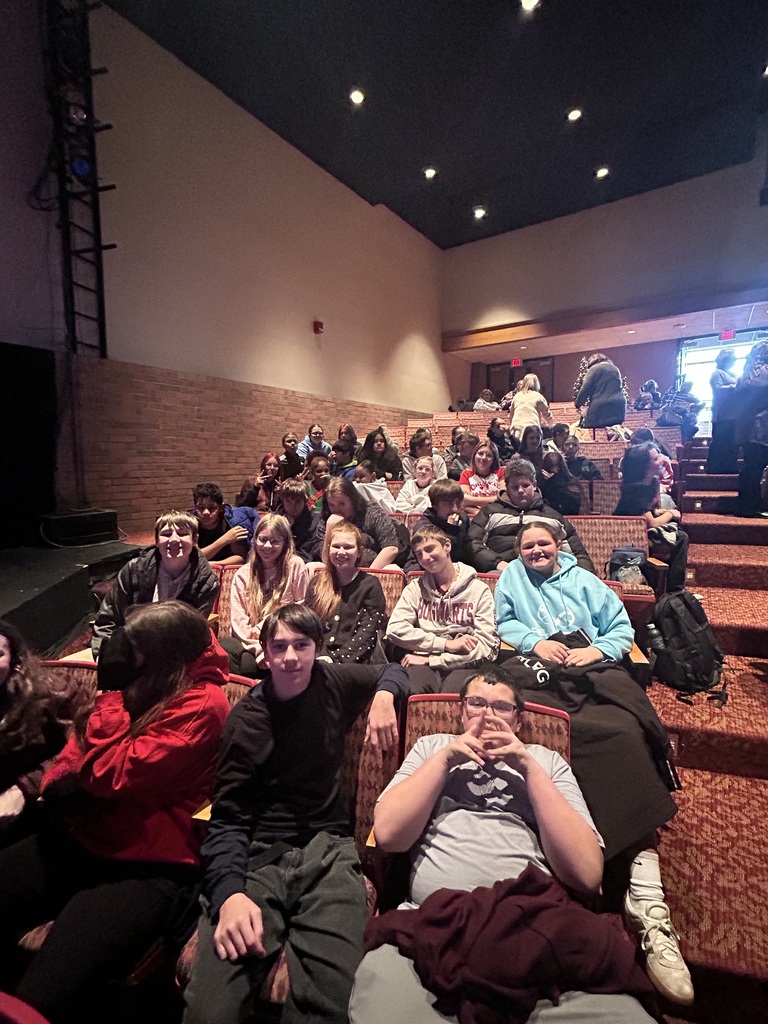 students in the crowd