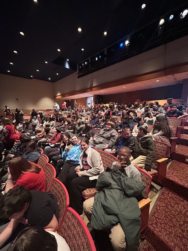 students in the crowd