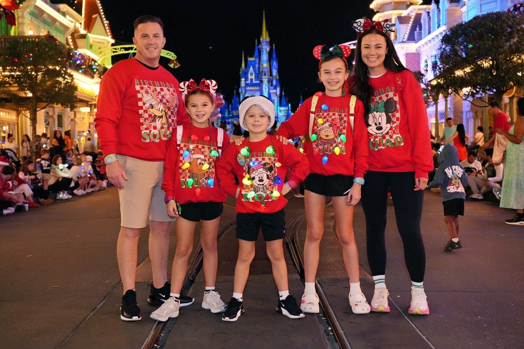 Ganni family in Disney World