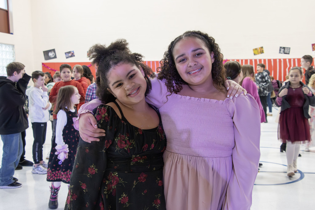 Students having fun at the dance