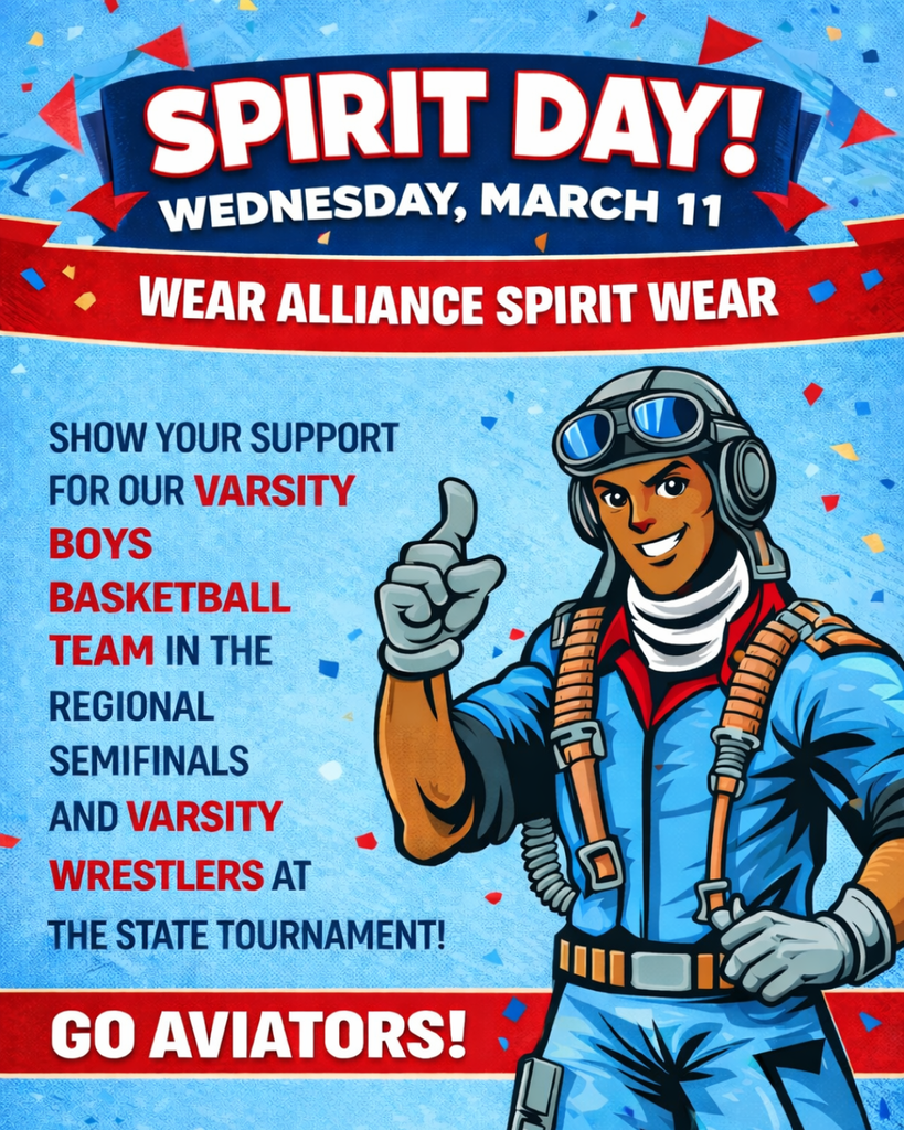 Flyer announcing the spirit day
