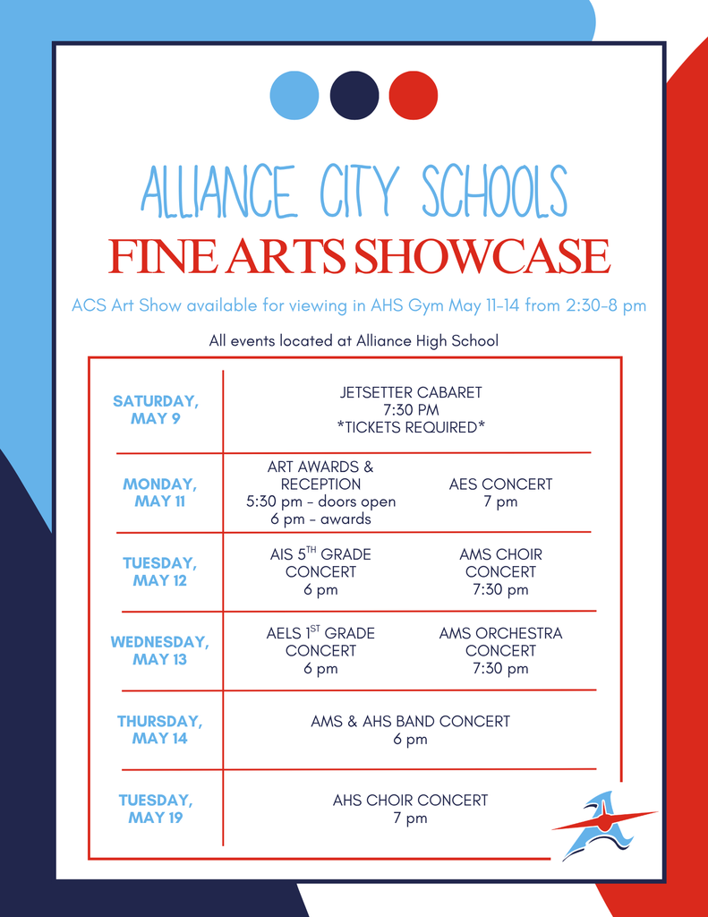 Fine Arts Show Case Graphic