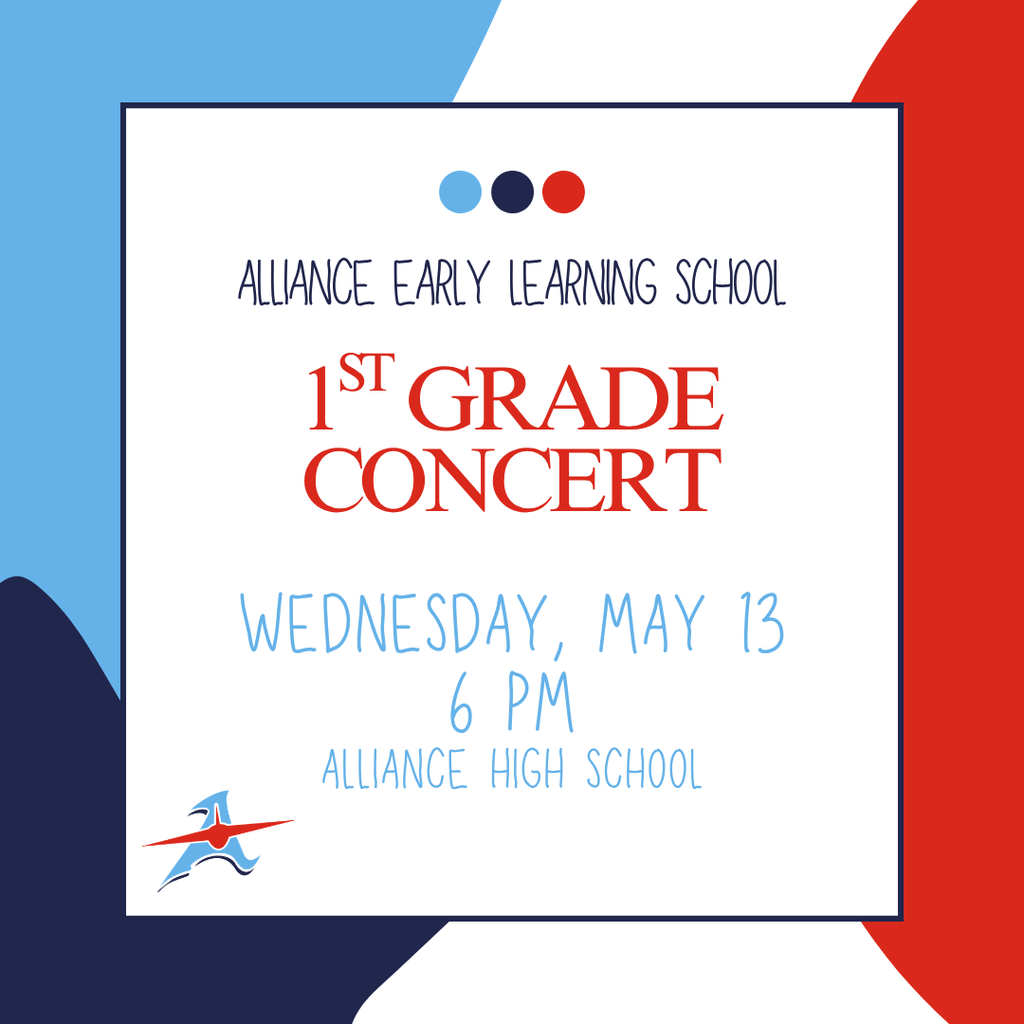 1st grade concert - may 13 at 6 pm