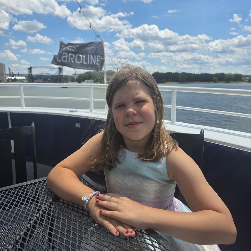 Gwen on the cruise ship