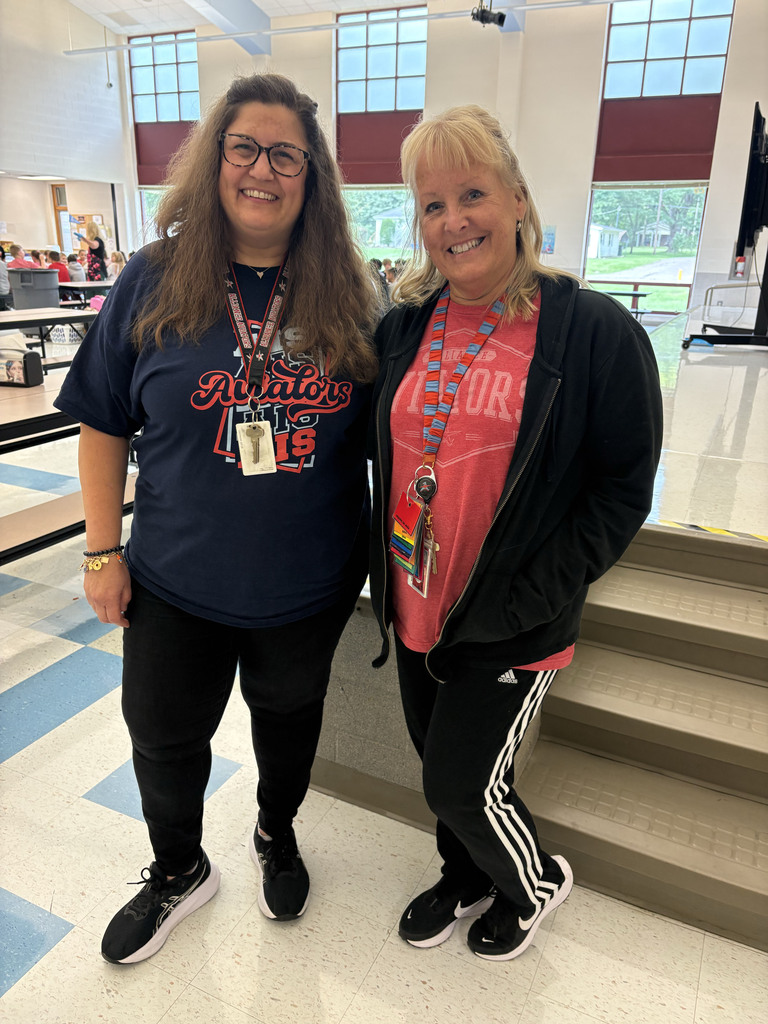 Staff members wearing sweatpants