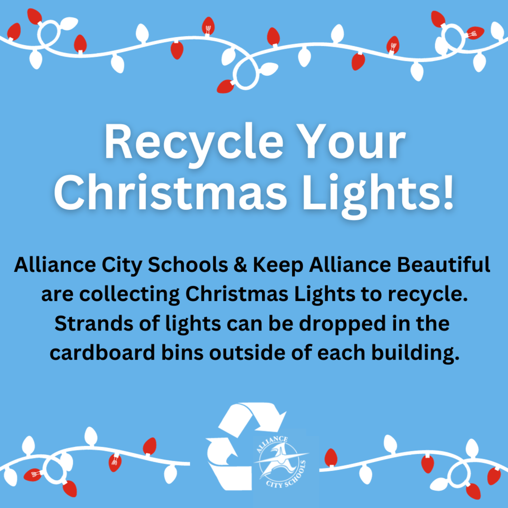 Recycle your christmas lights