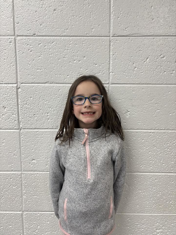 This week's Student of the Week, Elsie Hetrick. 
