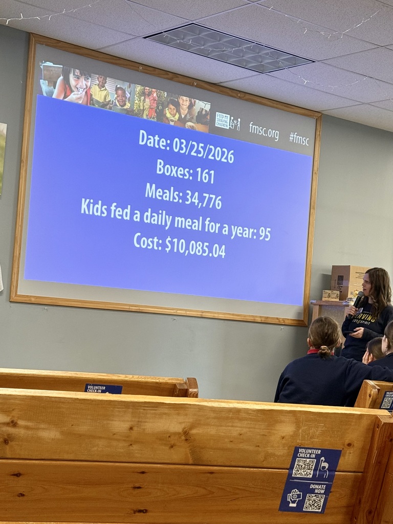 Statistics of meals made at feed my starving children