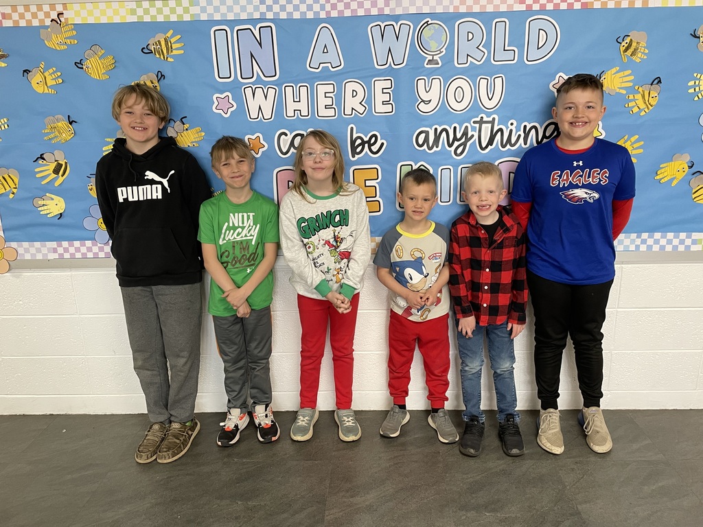 Alma Pride winners this week:  Ryker, Flint, Madison, Asher, Chase,  and Theo
