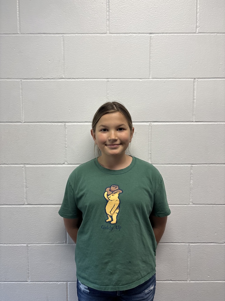 This week's Student of the Week, Clara Schmit. 