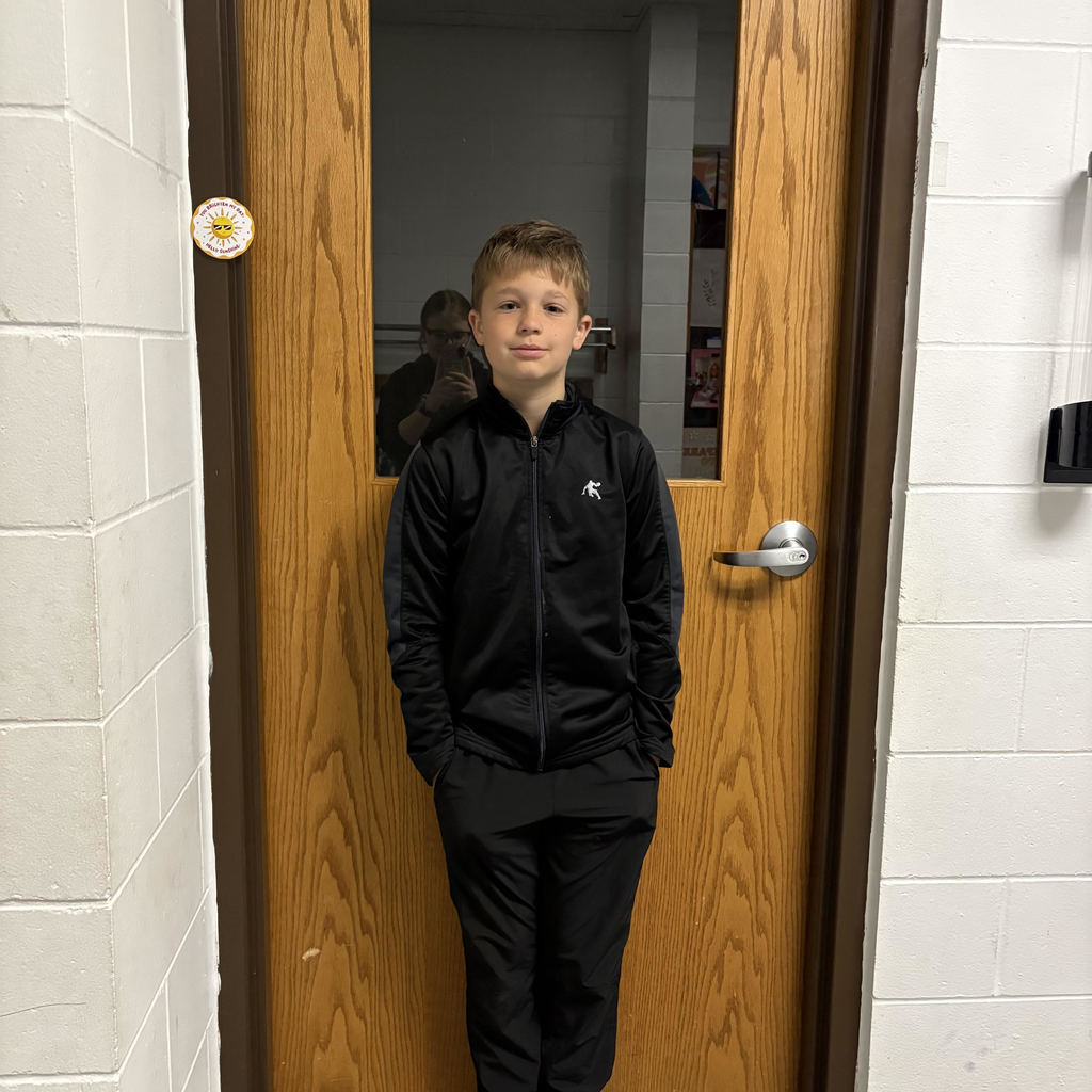 A photo of this week's Student of the Week Gunner. 