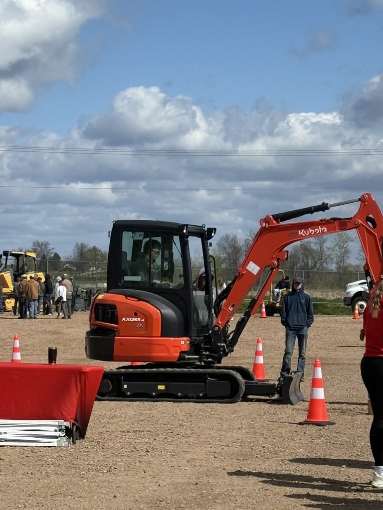 Josh Smith operating heavy machinery.
