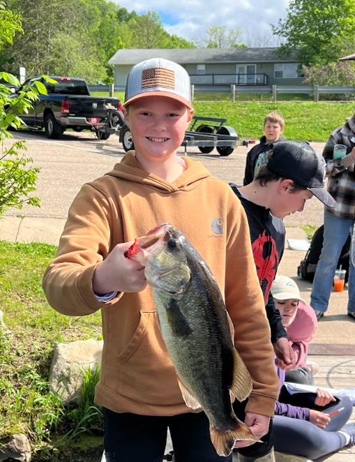 Ty holding a fish