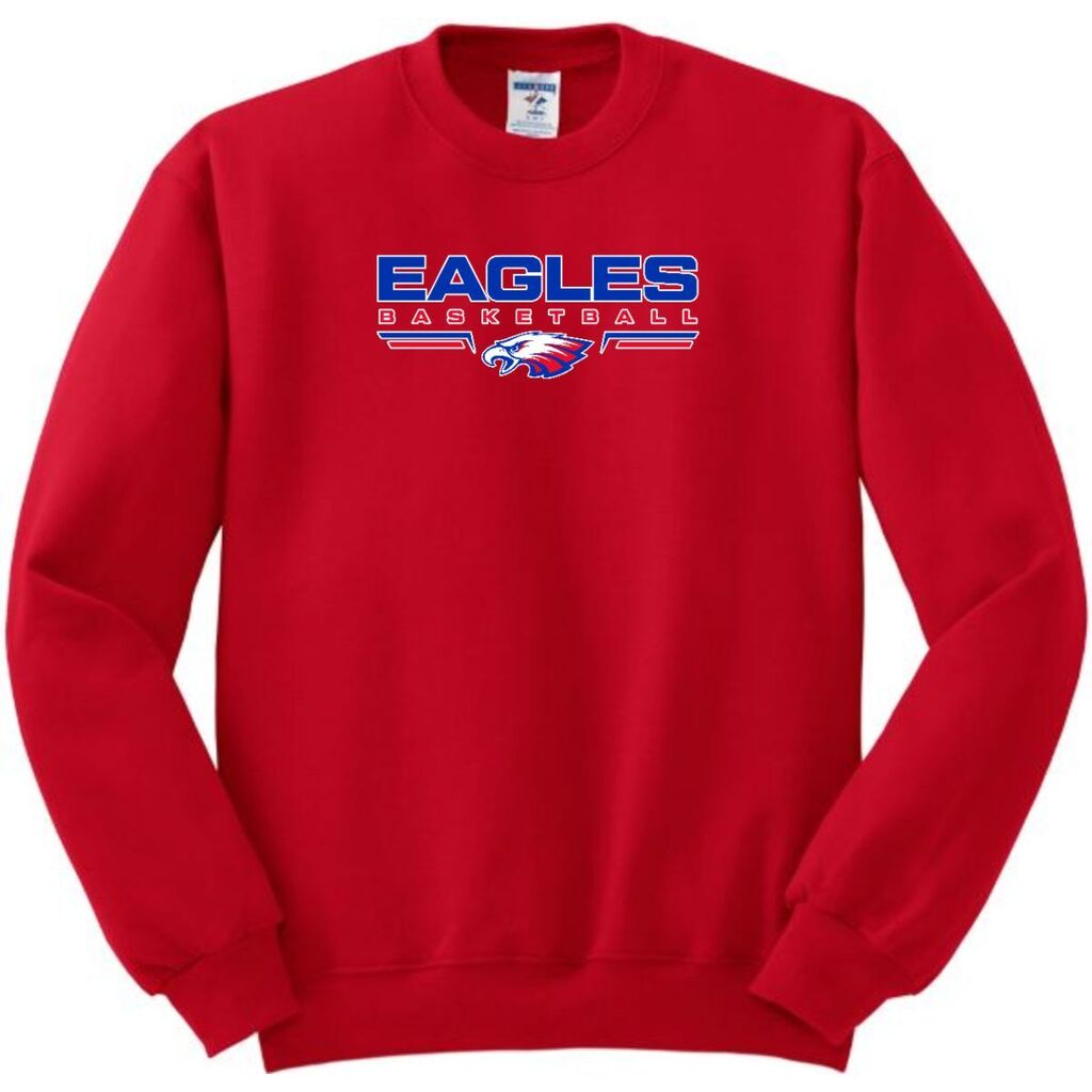 Eagles long sleeve basketball shirt.