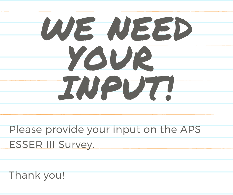 Input needed by Friday