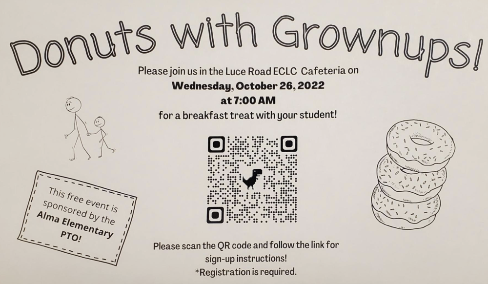 Donuts with Grownups!