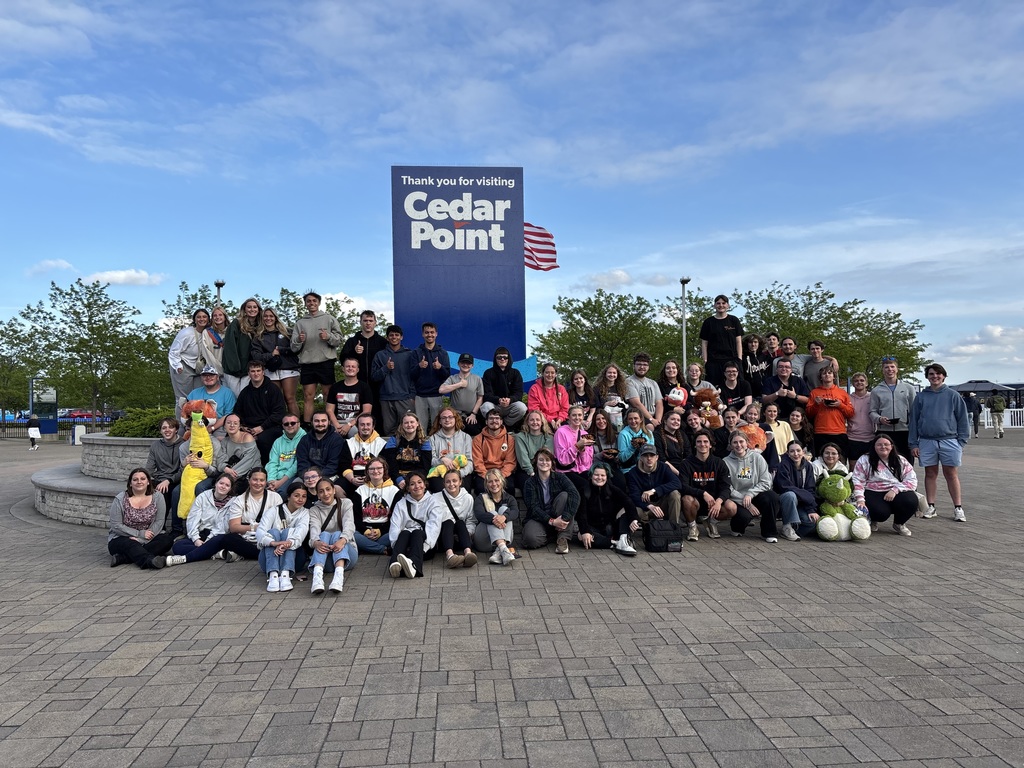 AHS Seniors at Cedar Point