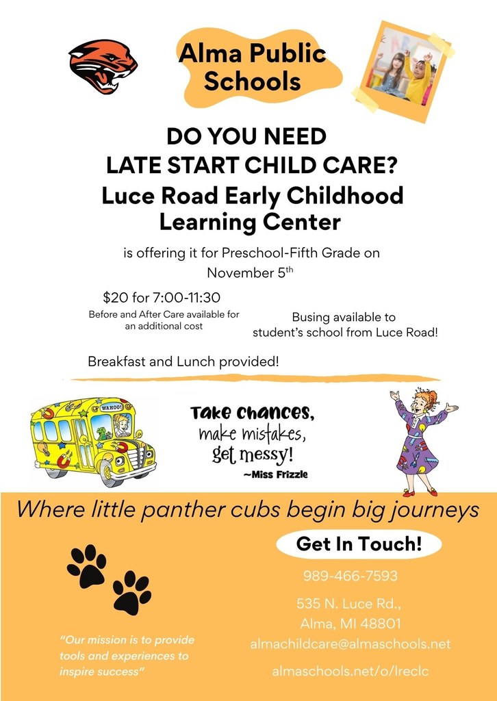 Late Start Care November 5th