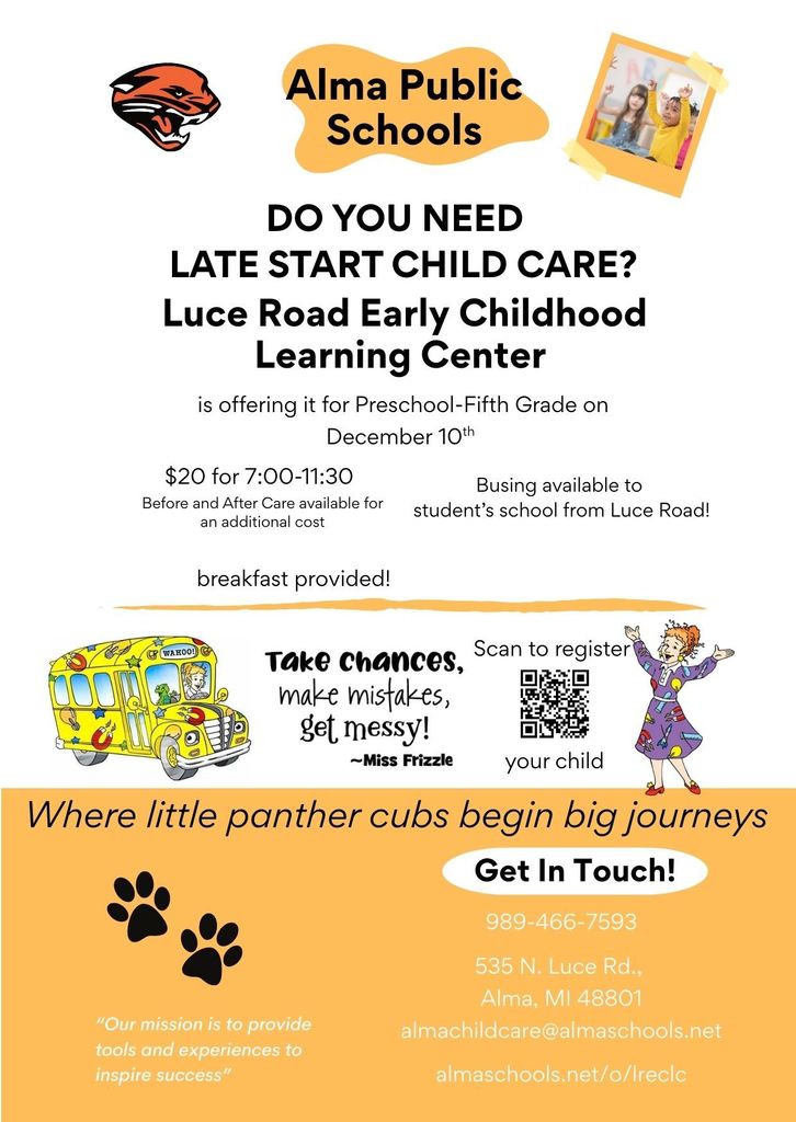 Late Start Care December 10th