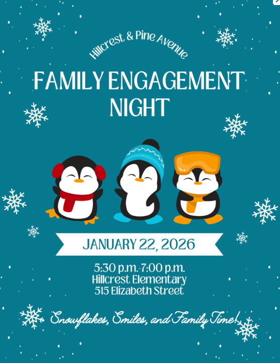 Hillcrest and Pine Avenue PTC Flyer