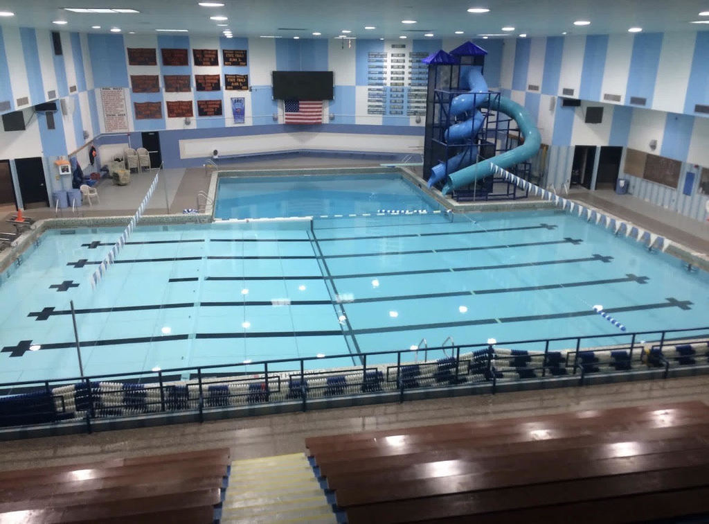 The Alma High School pool 