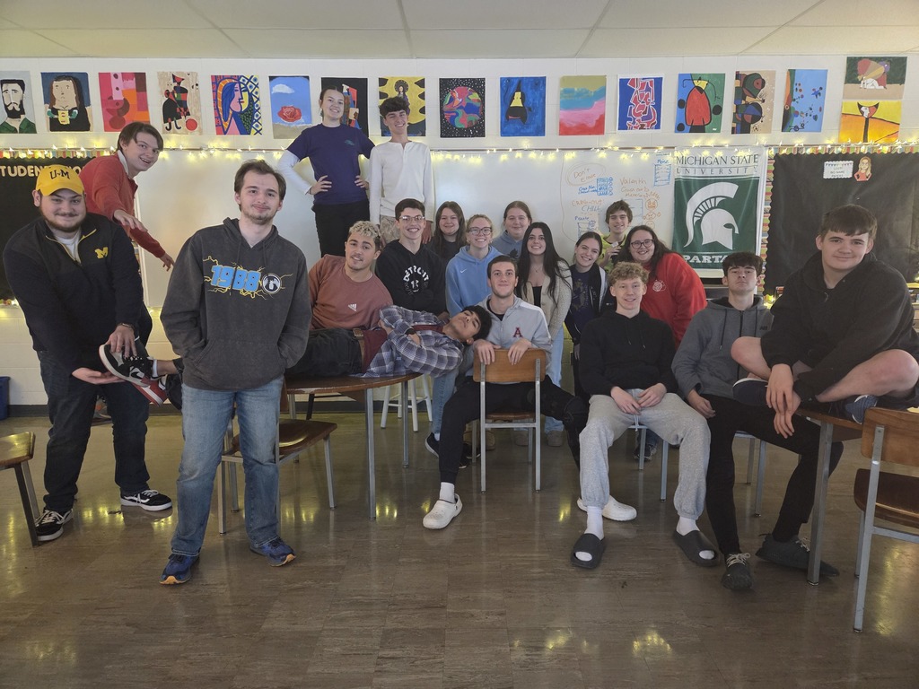 Students in Spanish class