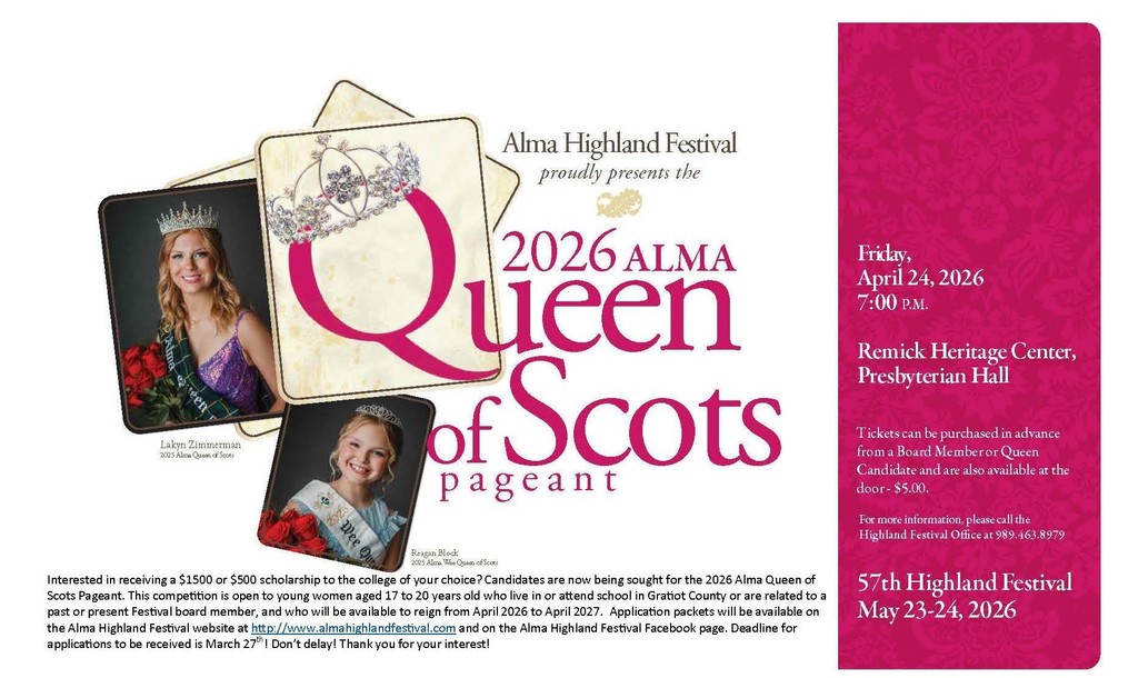 Queen/Wee Queen Pageant Flyer