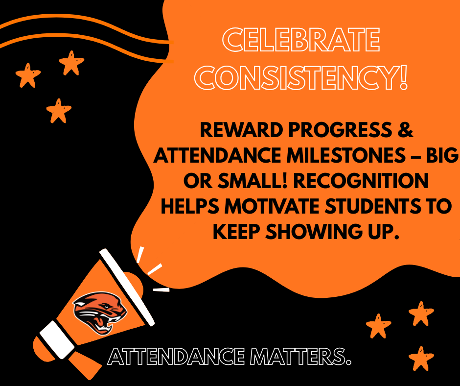 Attendance post about celebrating consistency 