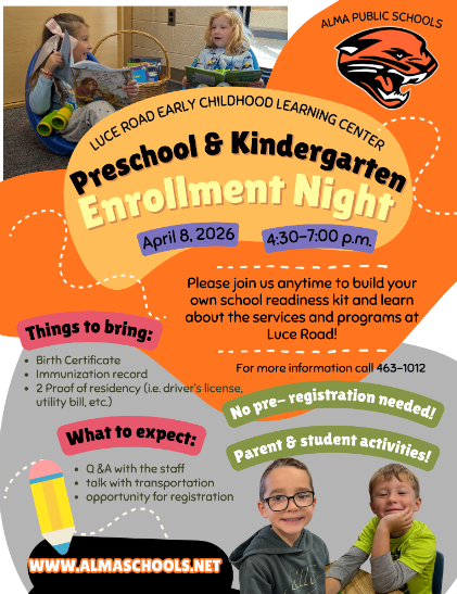 Enrollment Night coming up!